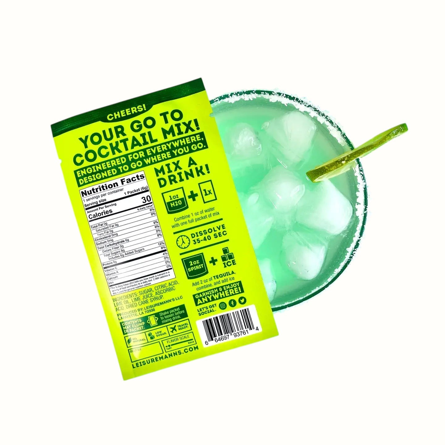 leisuremann's cocktail mixes / margarita mix
