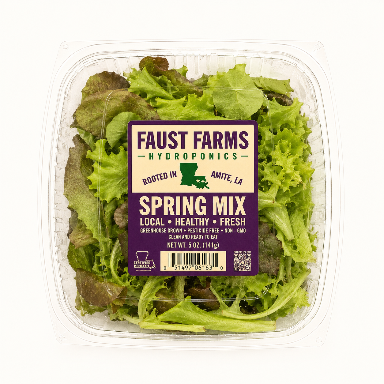 Faust Farms Hydroponics / Spring Mix