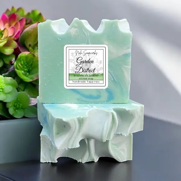 nola soapworks / garden district honeysuckle jasmine soap bar