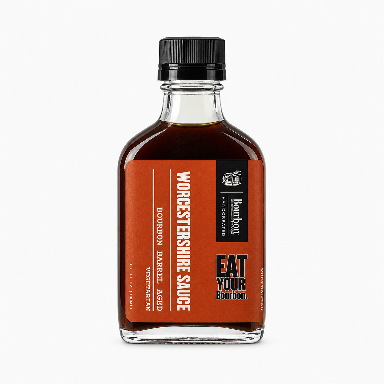 bourbon barrel foods / barrel aged worcestershire sauce 3.8oz (ky)