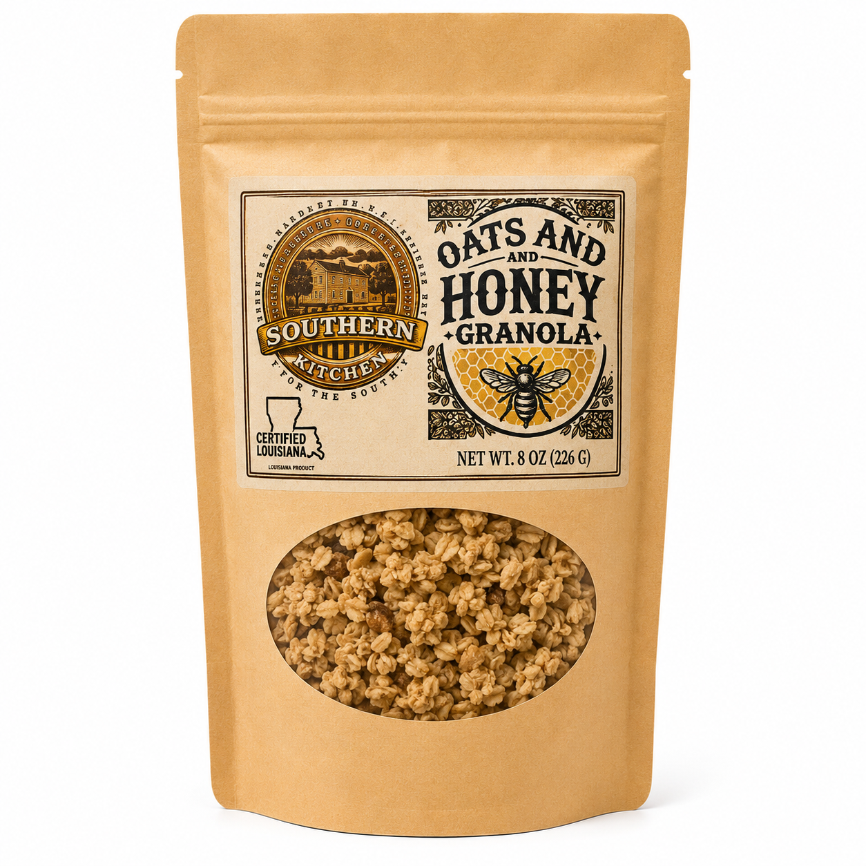 southern kitchen / oats and honey granola 8oz