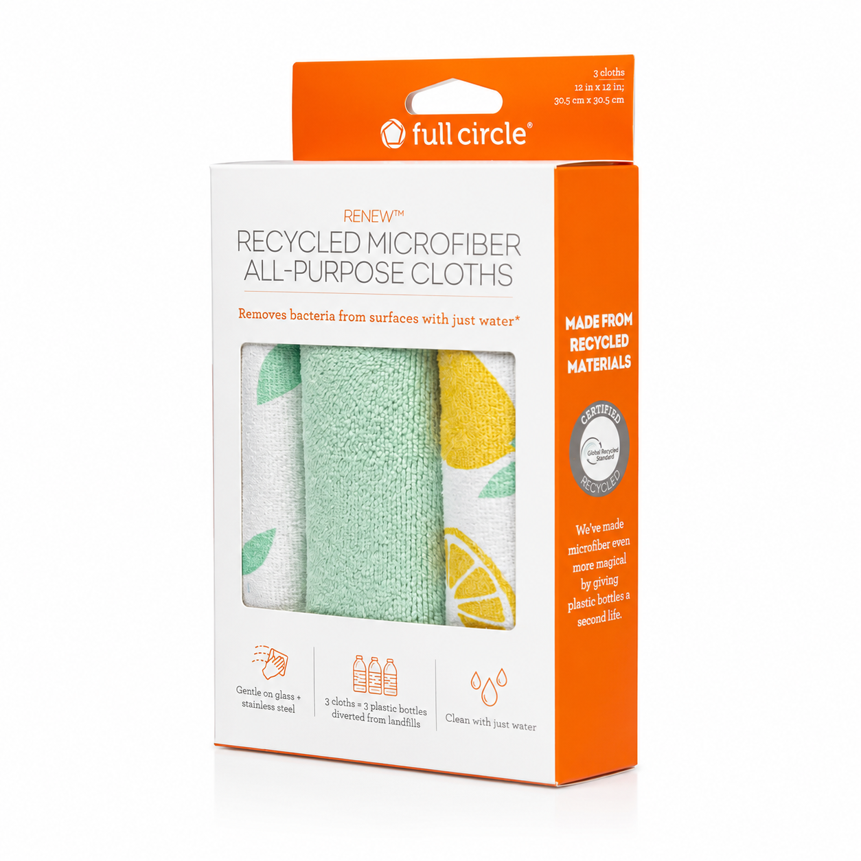 full circle home / microfiber cloth set (ny)
