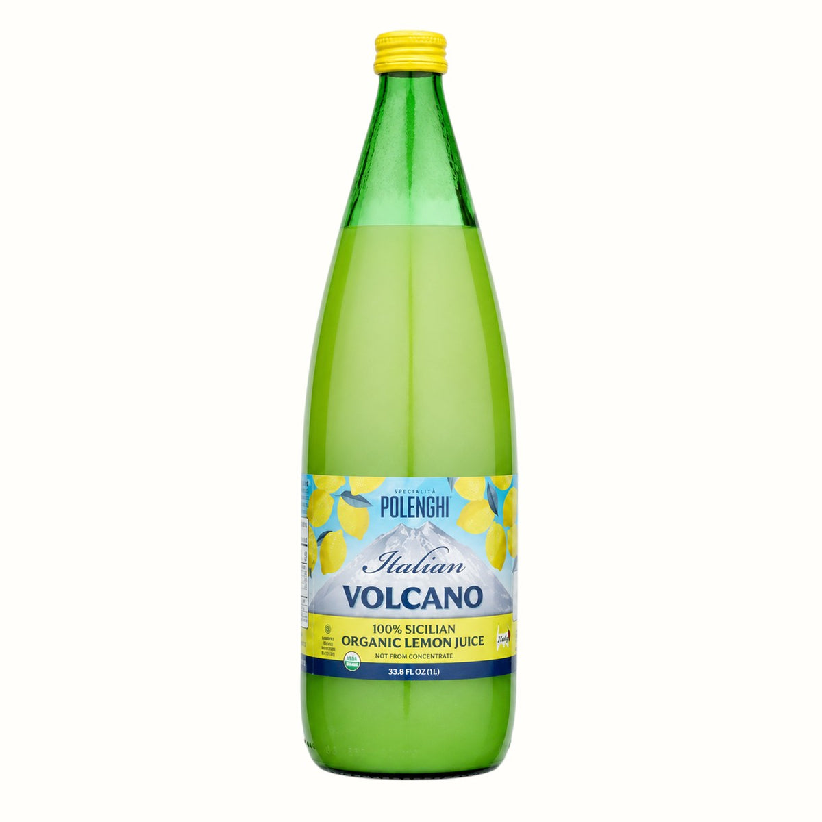 polenghi / organic lemon juice 33.8oz (it)