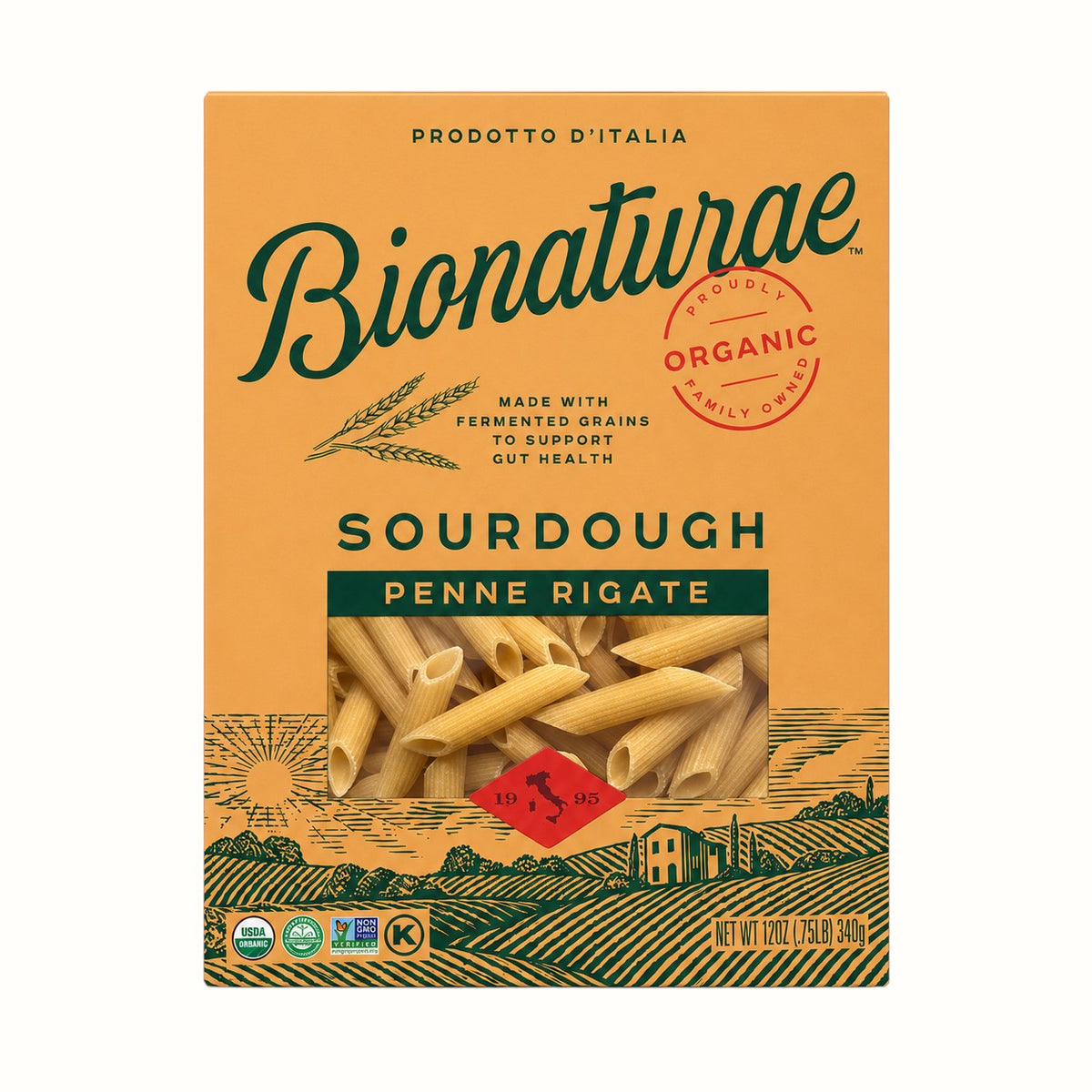 bionaturae / sourdough penne rigate 12oz (ct)