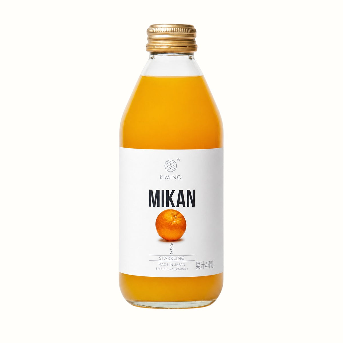 kimino / mikan satsuma mandarin sparkling drink 8.45oz