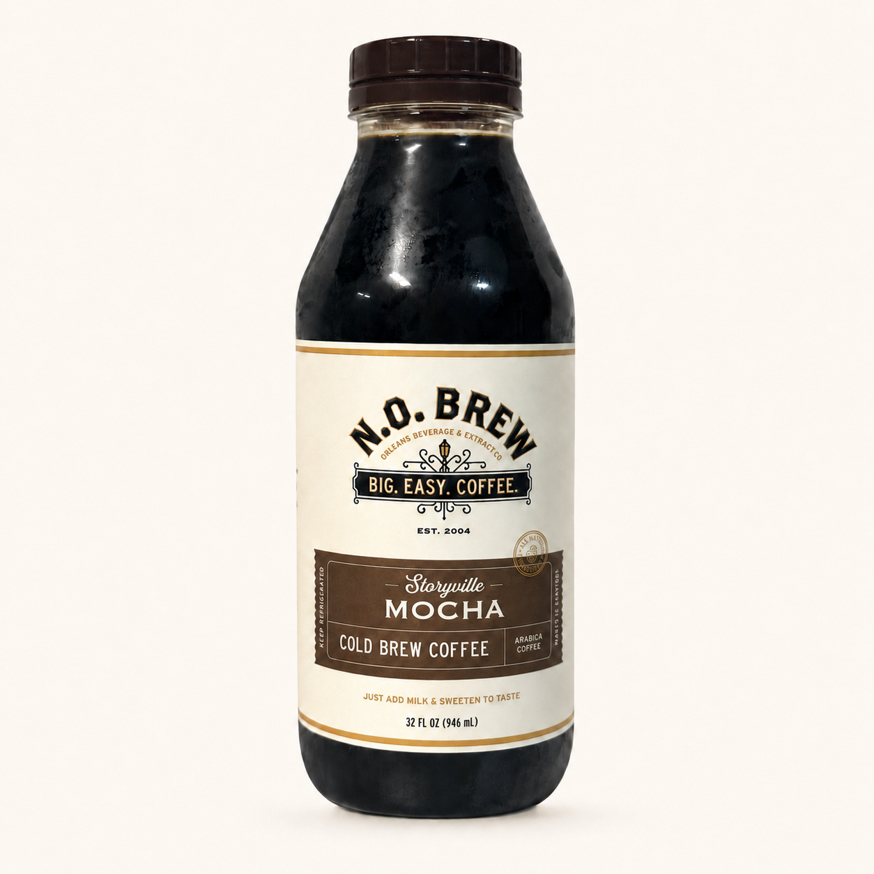 n.o. brew coffee / mocha flavor cold brew 32oz