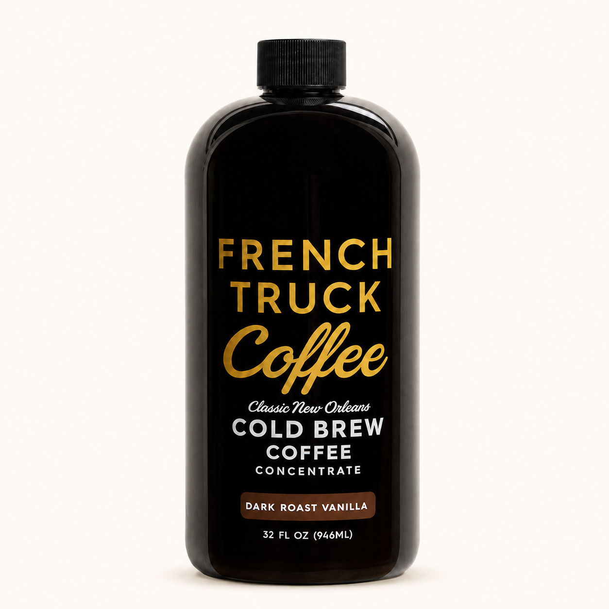 french truck / dark vanilla cold brew concentrate 32oz