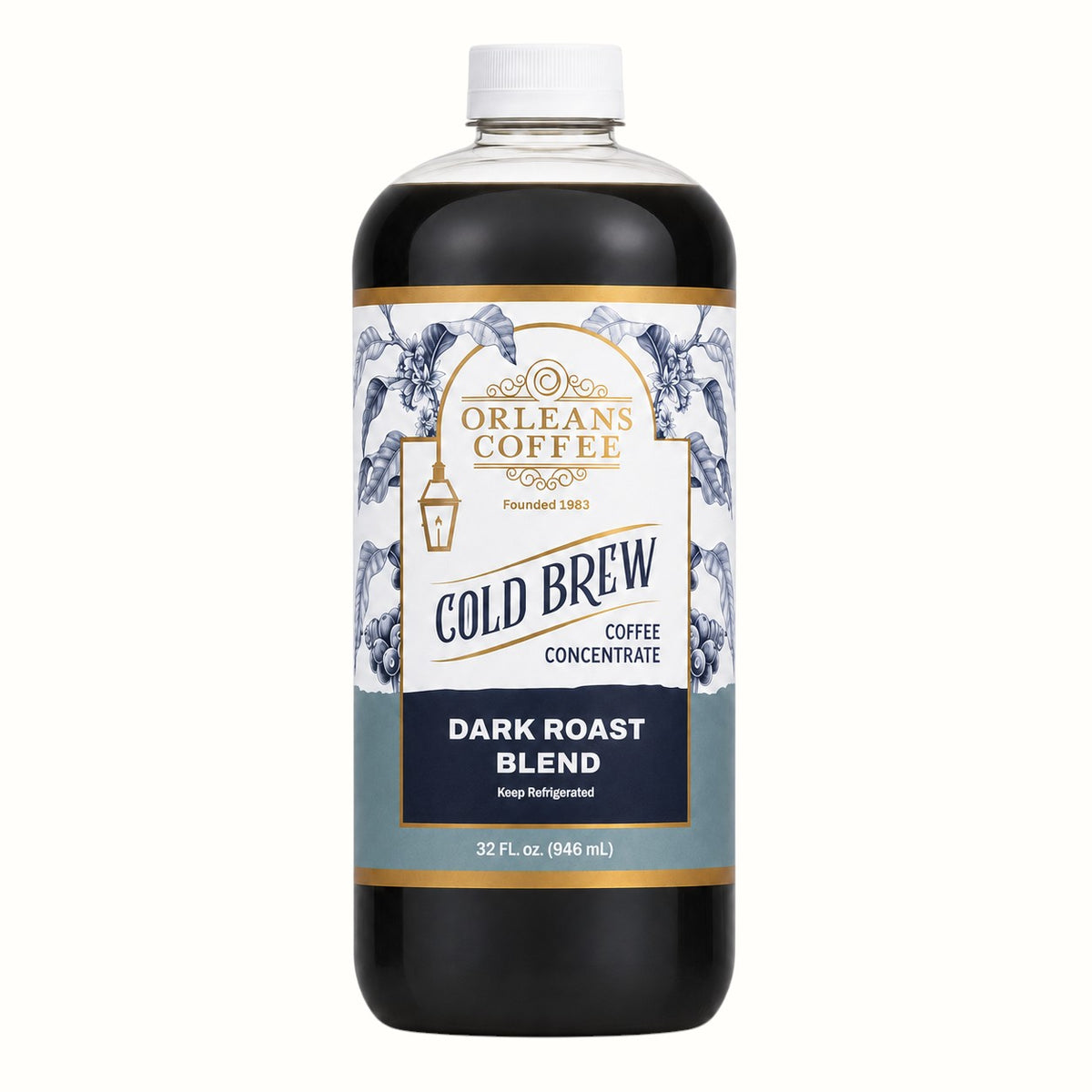 orleans coffee / dark roast cold brew concentrate 32oz