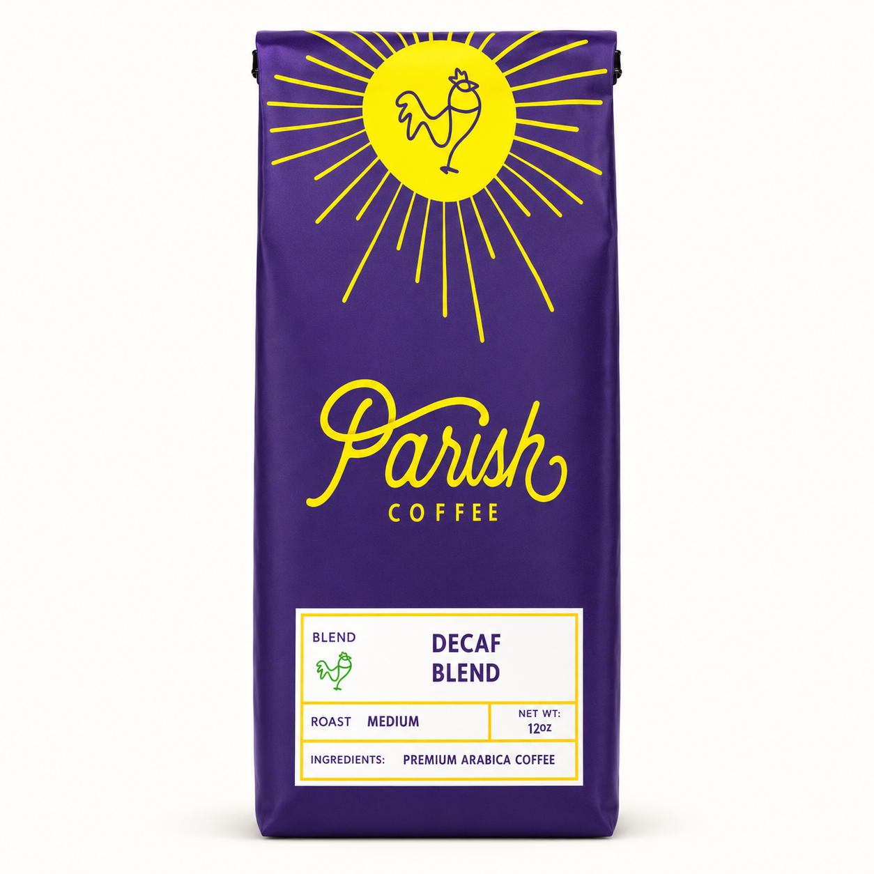 parish coffee / decaf blend drip coffee 12oz