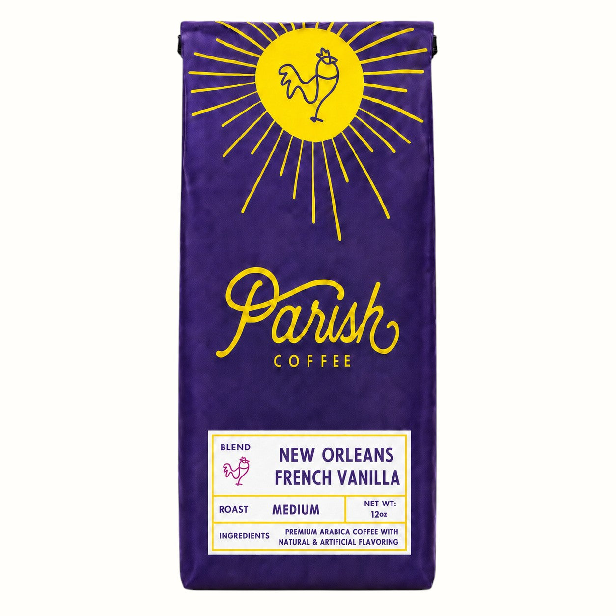 parish coffee / new orleans french vanilla drip coffee 12oz