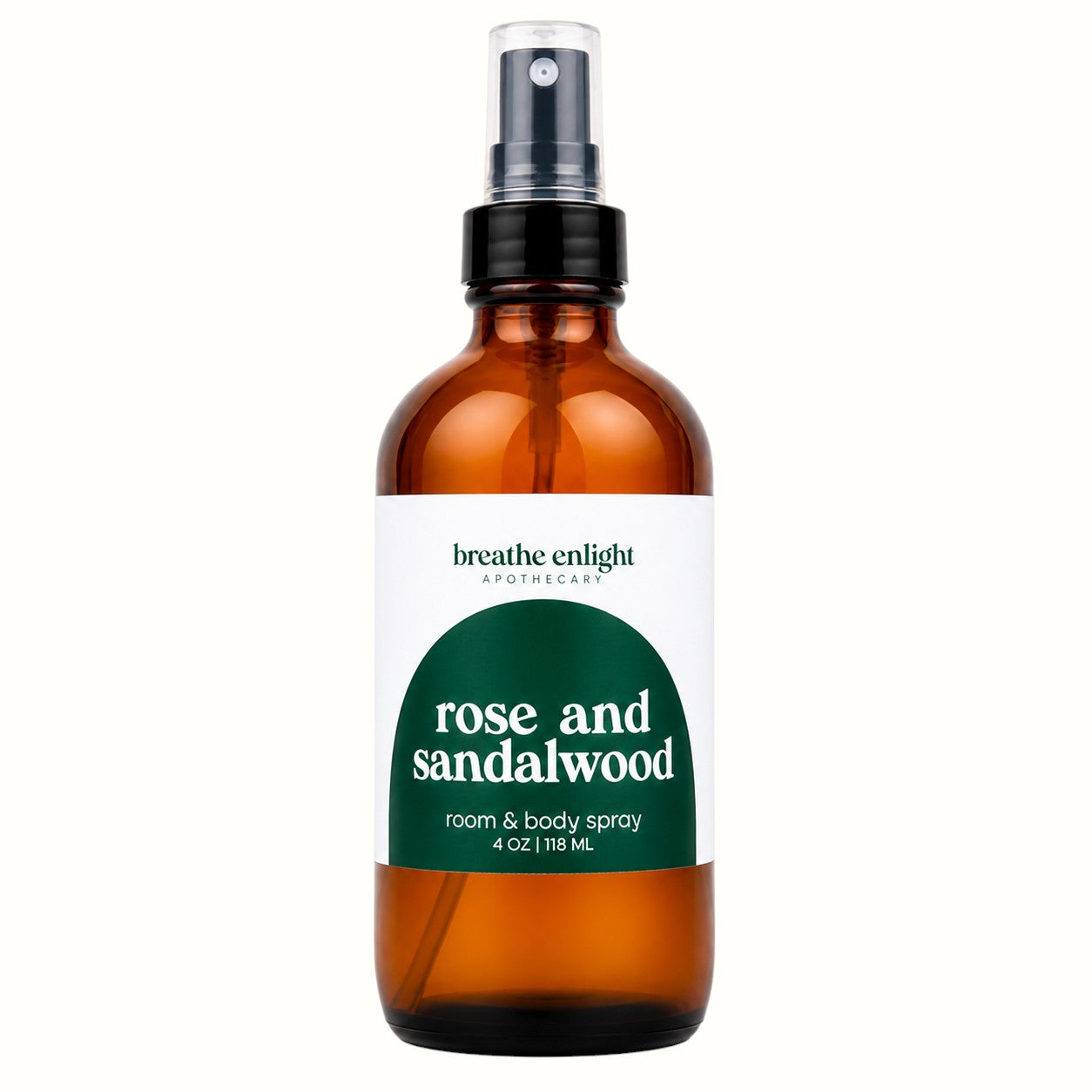 breathe enlight / rose & sandalwood room & body spray