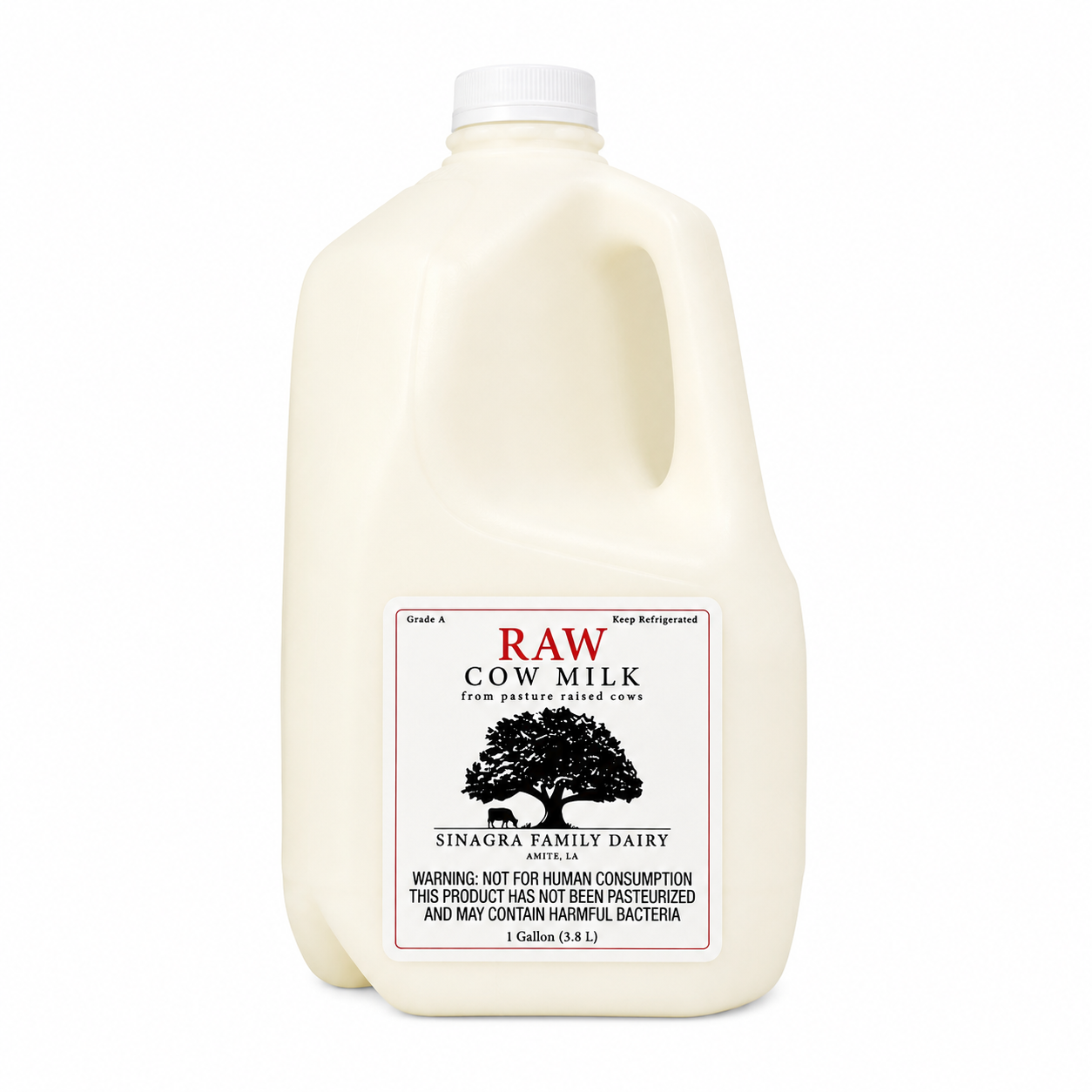 Sinagra Family Dairy / Raw Milk Gallon