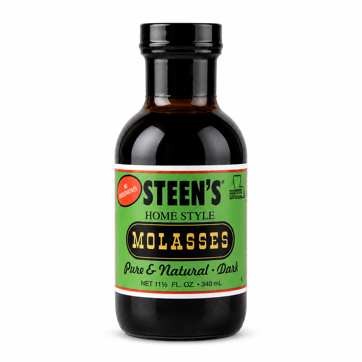 steen's syrup / home style molasses bottle 11.5 oz