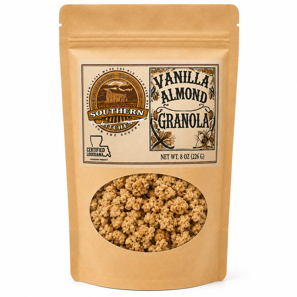 southern kitchen / vanilla almond granola 8oz
