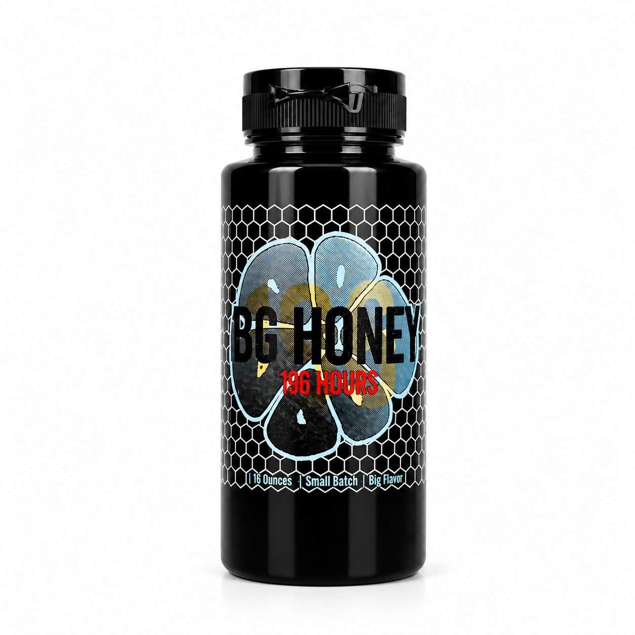 black garlic market / black garlic honey 16oz (fl)