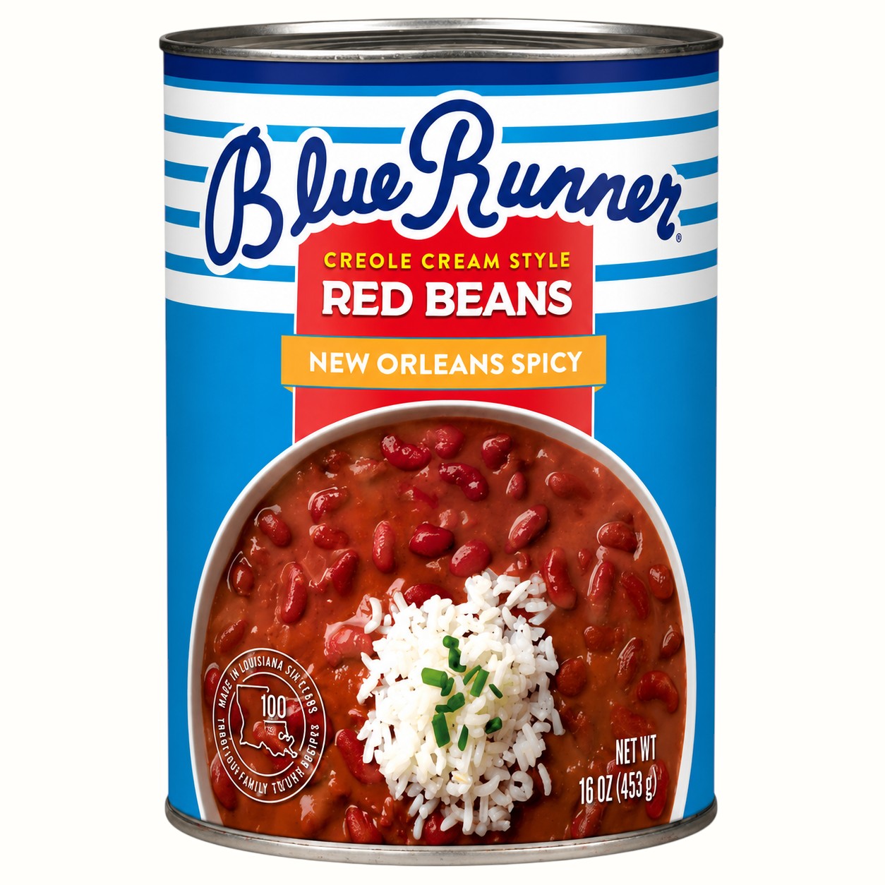 blue runner / canned red beans 12oz choose your flavor
