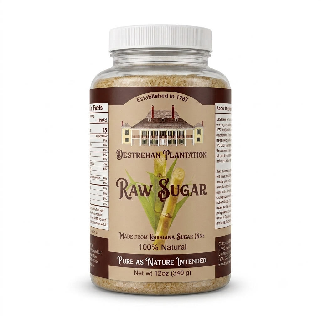 destrehan planation / raw sugar 12oz