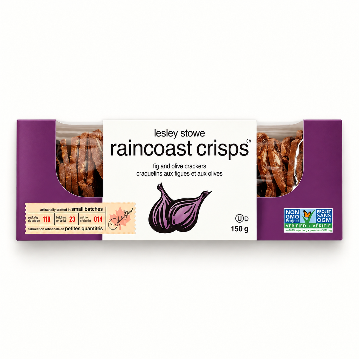 raincoast crisps / fig & olive crackers (bc)
