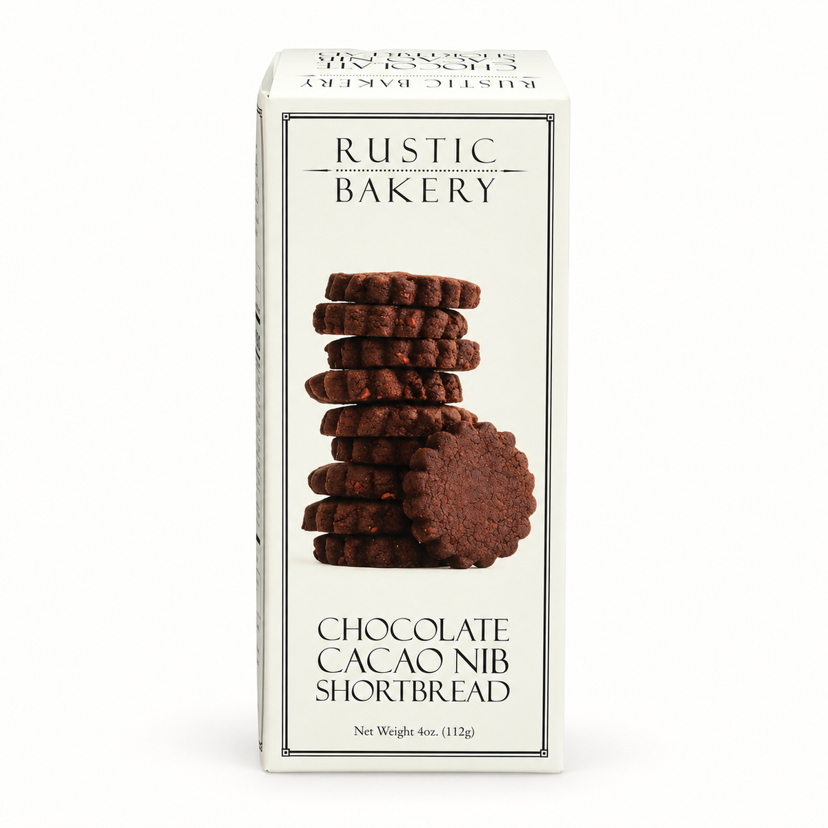 rustic bakery / chocolate cacao nib shortbread (ca)