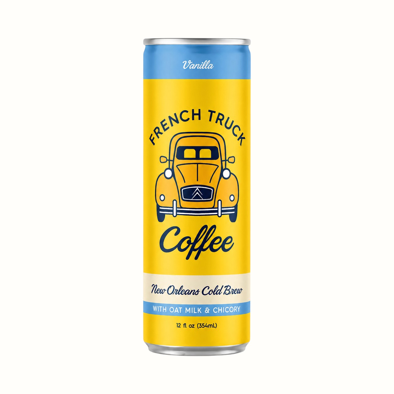 french truck / vanilla oat milk latte