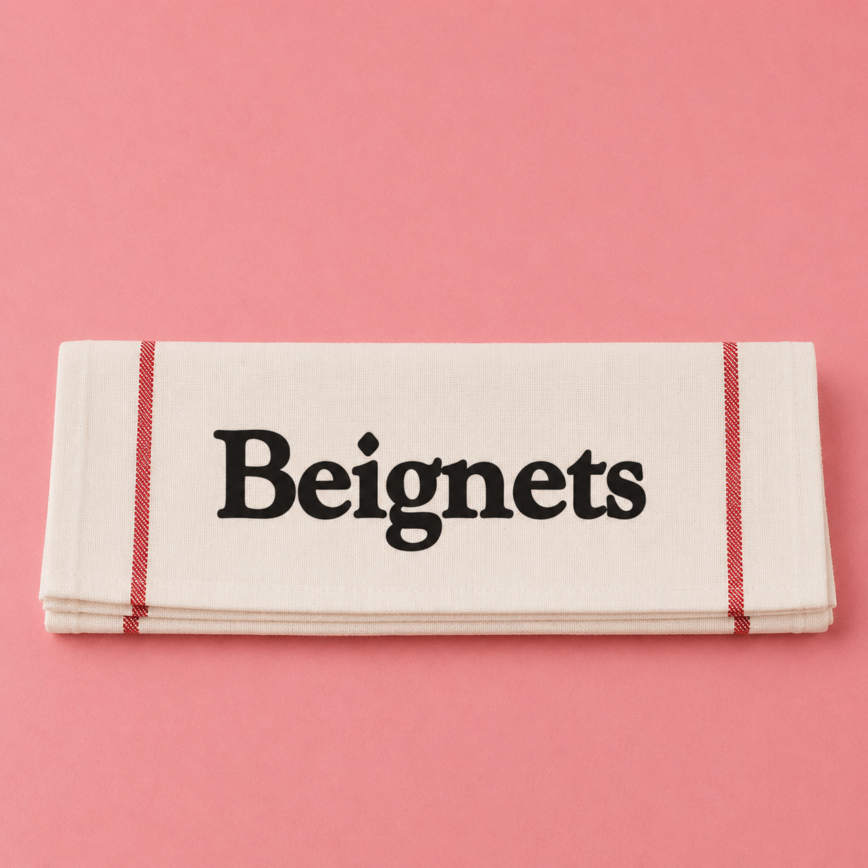 nola tawk / beignets kitchen towel