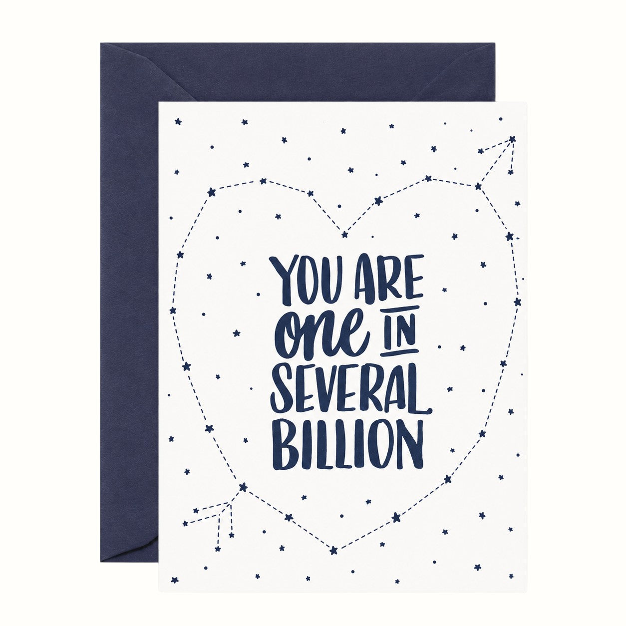 lionheart prints / one in several billion greeting card