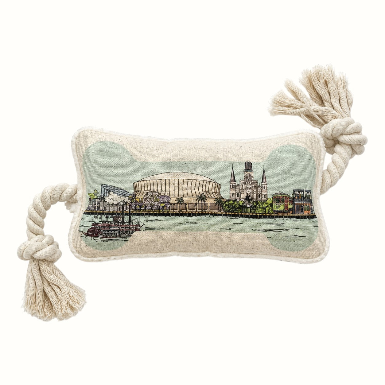 nola tawk / nola skyline dog rope toy