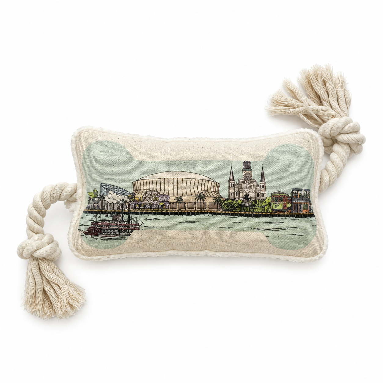 Nola Tawk / NOLA Skyline Dog Rope Toy