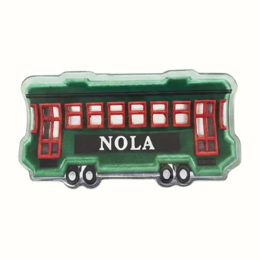 krewe and crescent / streetcar hair clip