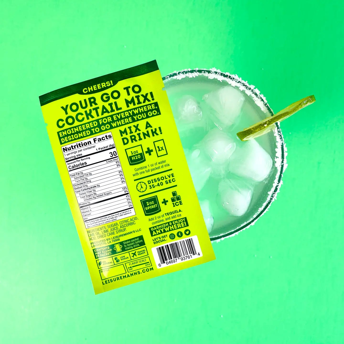 Leisuremann's Cocktail Mixes / Margarita Mix