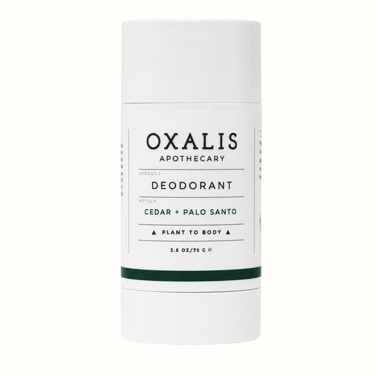 Oxalis Apothecary / Cedar & Palo Santo Natural Deodorant