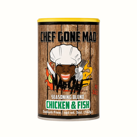 chef gone mad / chicken and fish 5oz