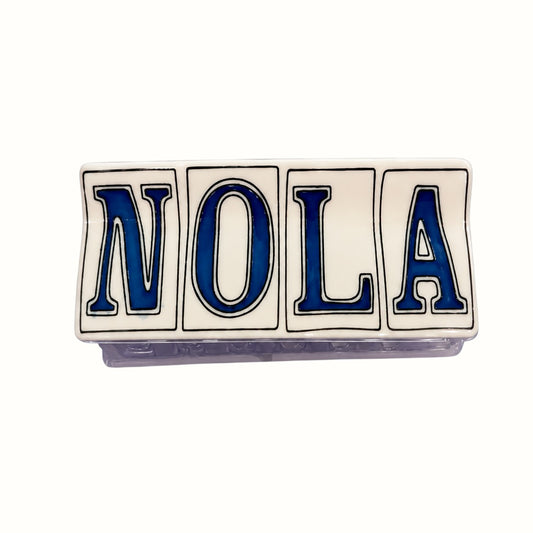 krewe and crescent / nola street tile hair clip