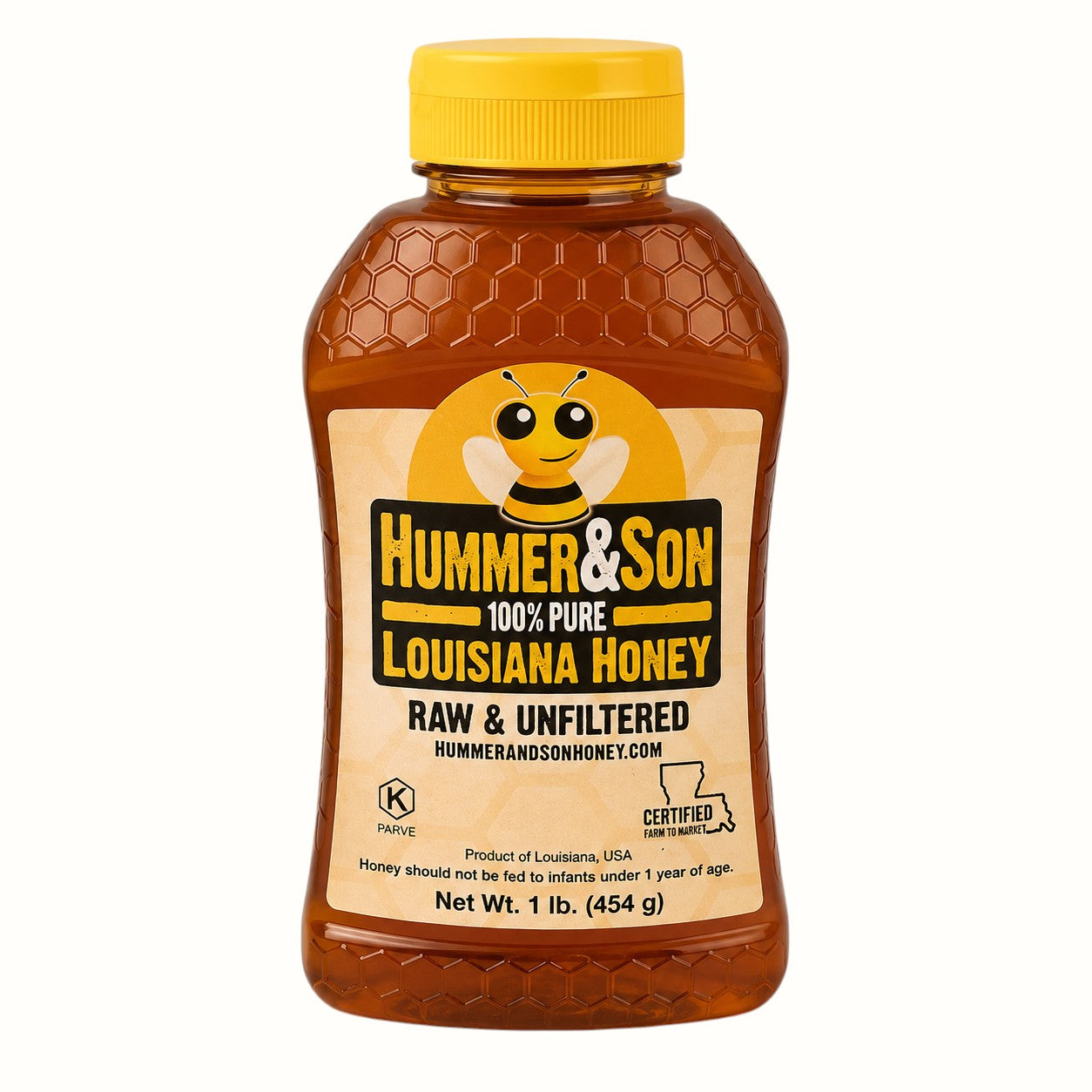 hummer & son / local raw & unfiltered honey 16oz