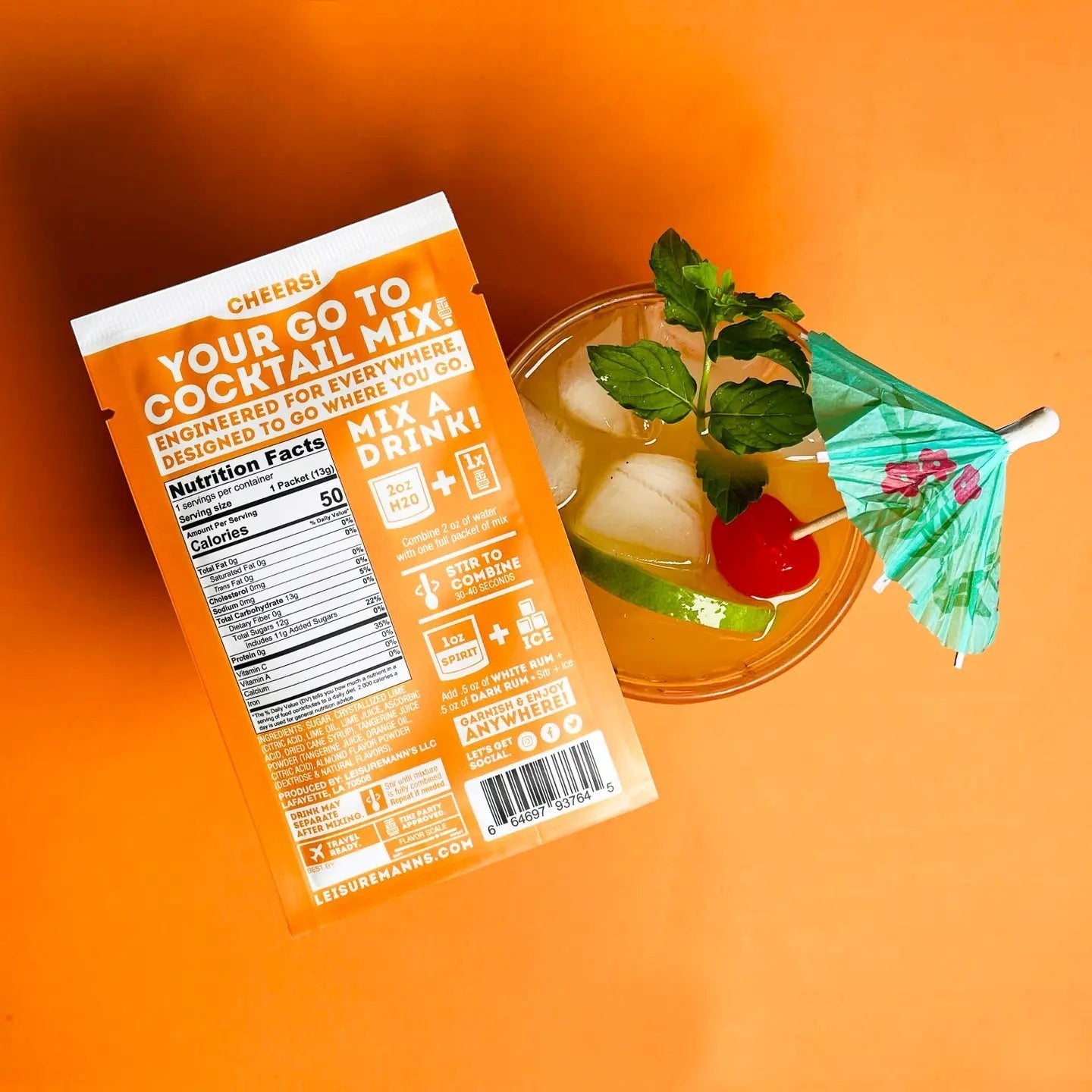 leisuremann's cocktail mixes / mai tai mix