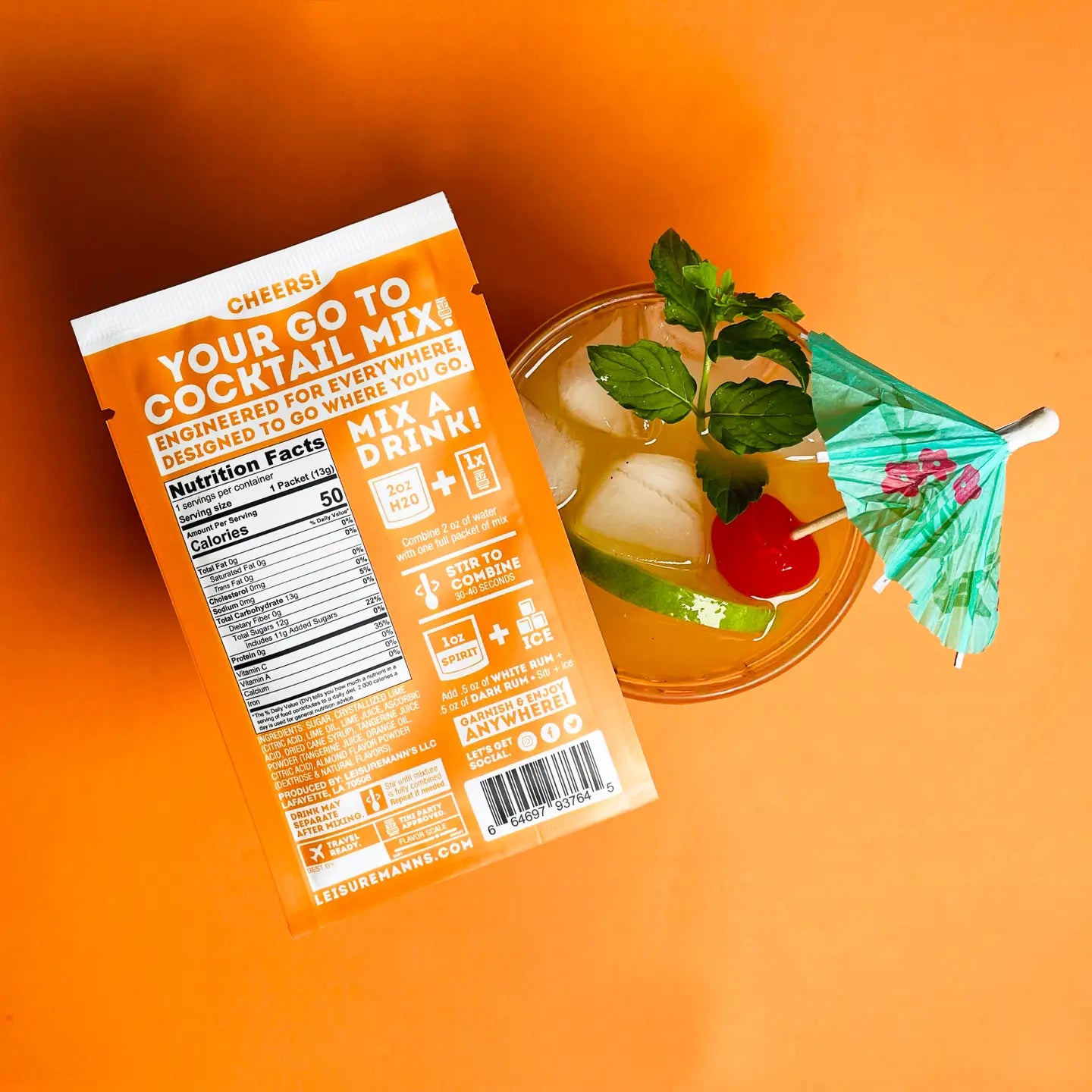 Leisuremann's Cocktail Mixes / Mai Tai Mix