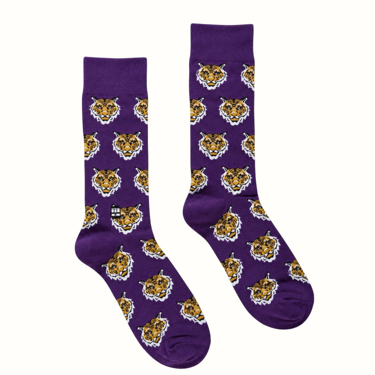 bonfolk / tiger purple socks