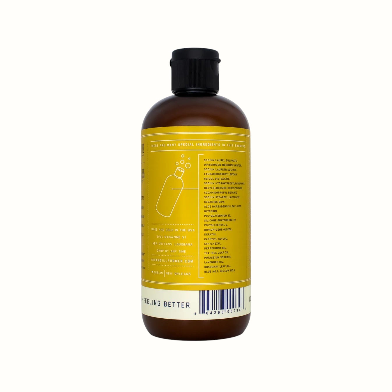 aidan gill for men / shampoo + body wash