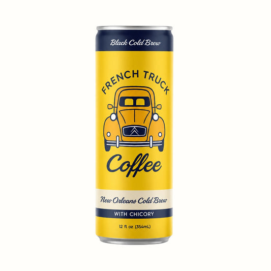 French Truck / Black Cold Brew Canned Drink