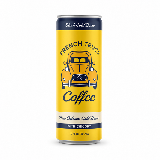 French Truck / Black Cold Brew Canned Drink
