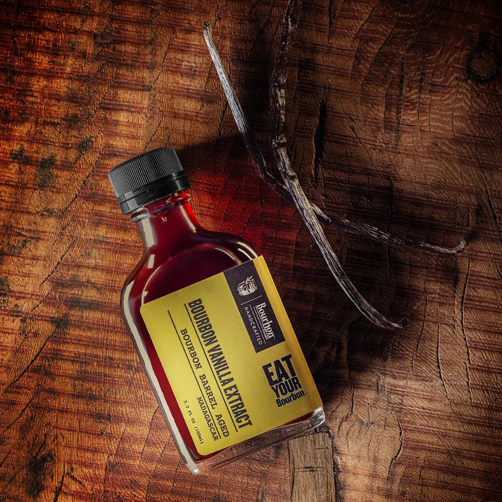 bourbon barrel foods / barrel aged madagascar vanilla extract 3.8oz (ky)