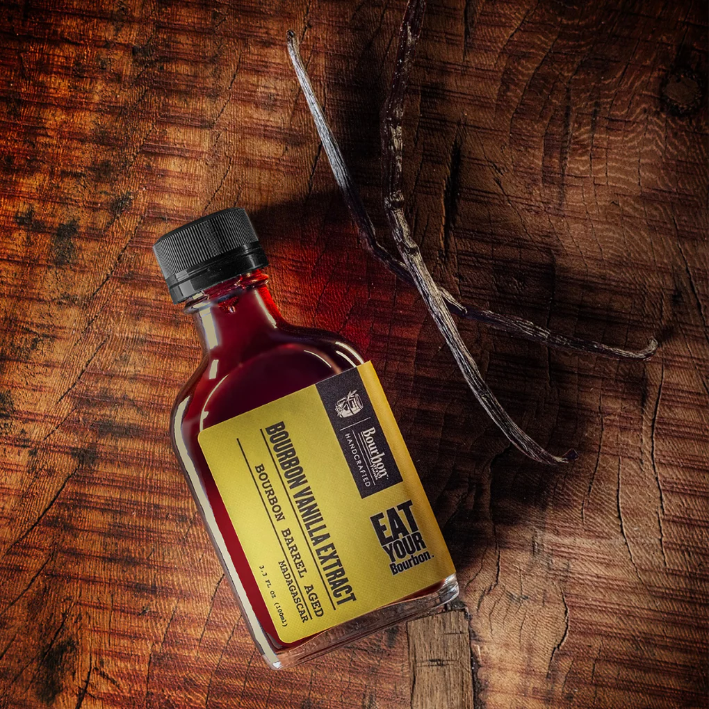 bourbon barrel foods / barrel aged madagascar vanilla extract 3.8oz (ky)
