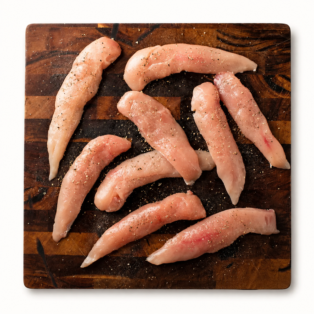 grass roots farmers co-op / 100% pasture raised chicken tenders 8oz (ar)