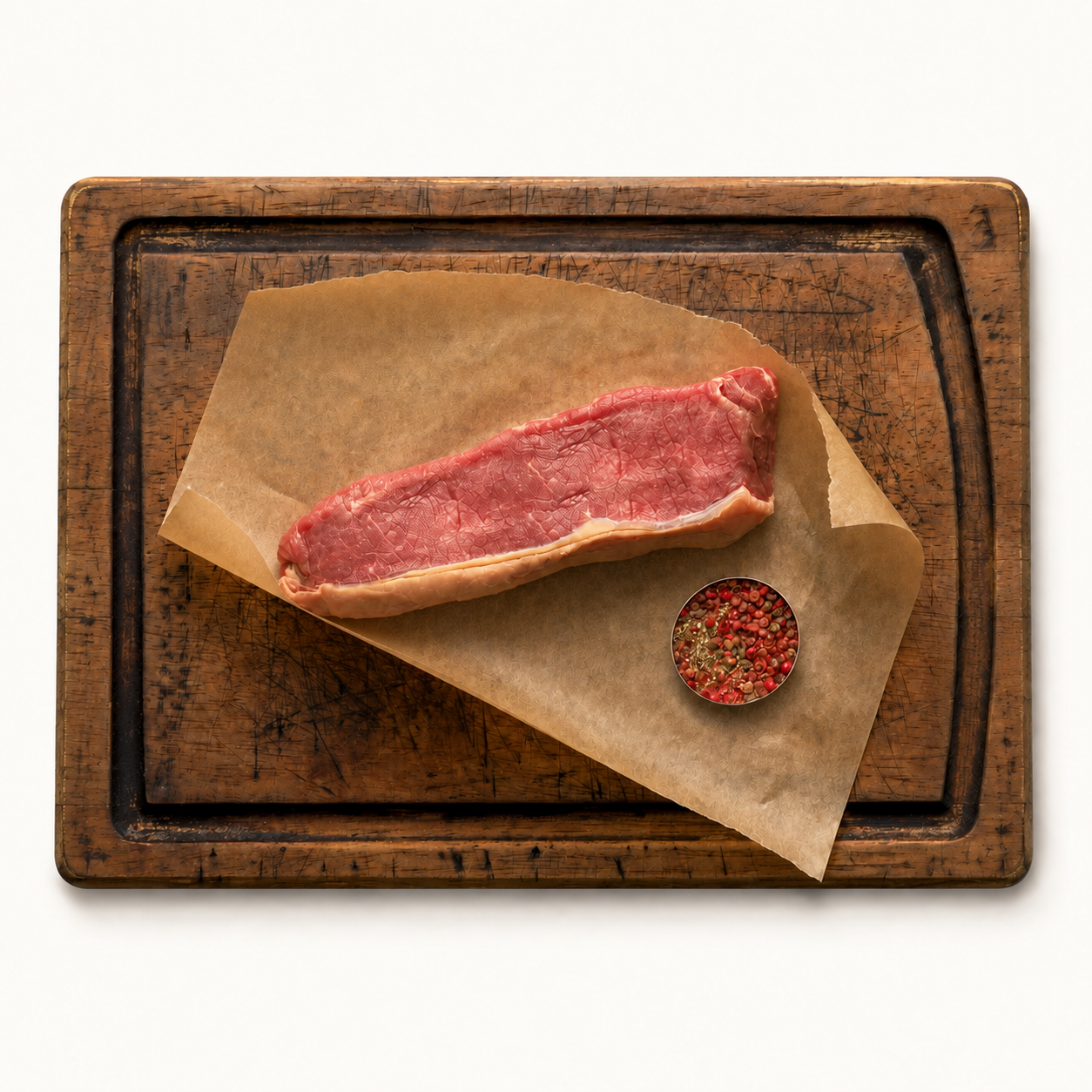 grass roots farmers co-op / 100% grass fed new york strip steak 10oz (ar)
