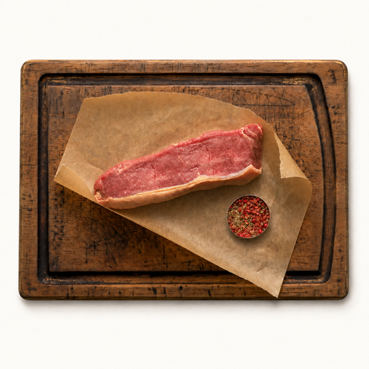 grass roots farmers co-op / 100% grass fed new york strip steak 10oz (ar)