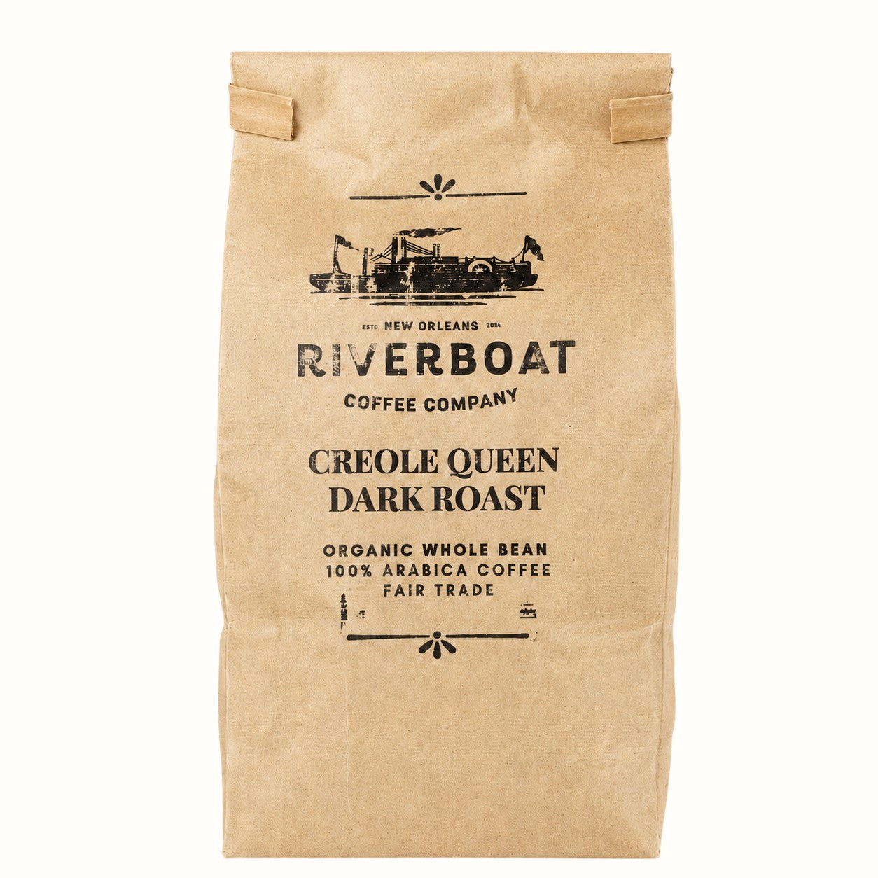 riverboat coffee co. / creole queen organic dark roast coffee 16oz