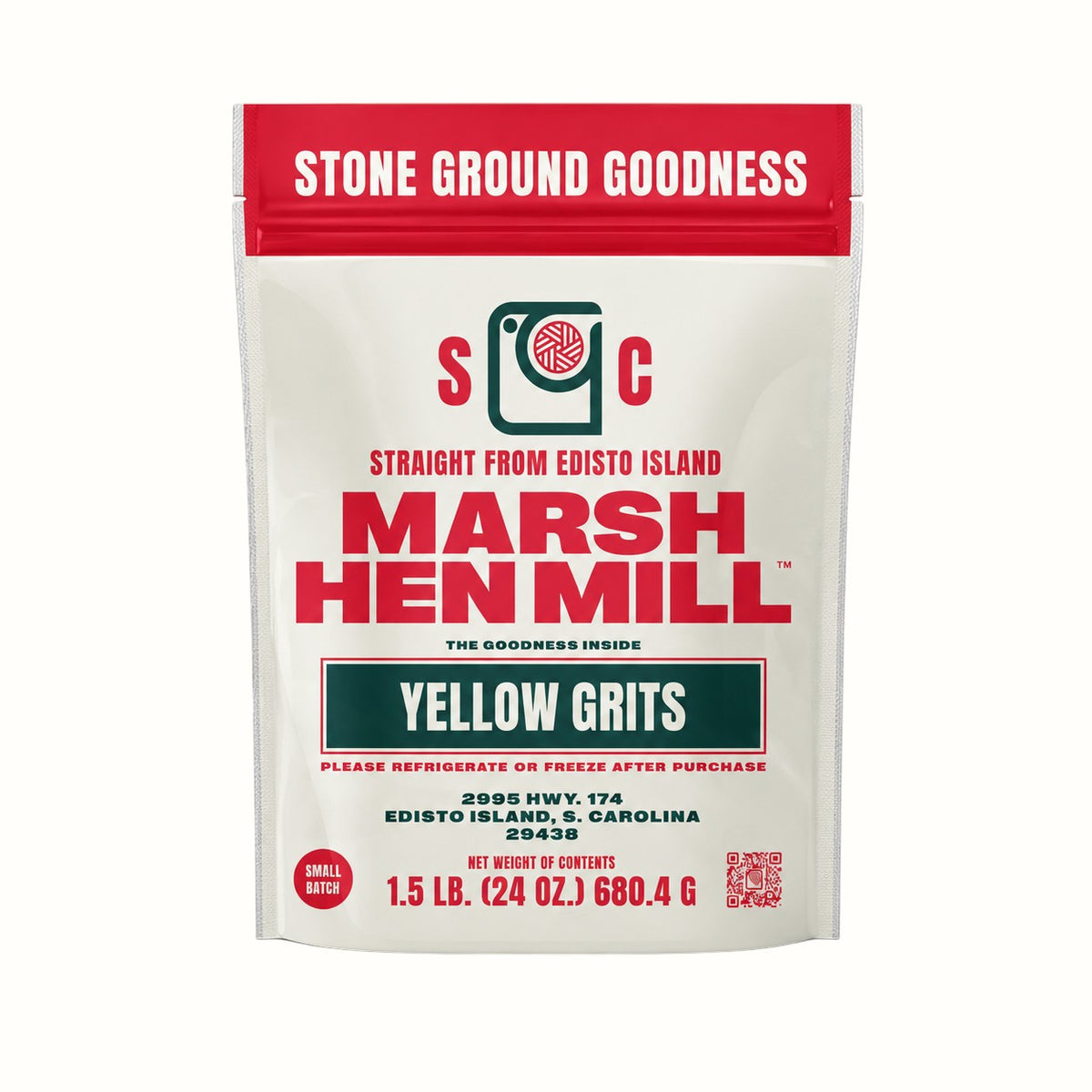 marsh hen mill / yellow grits 1.5lbs (sc)