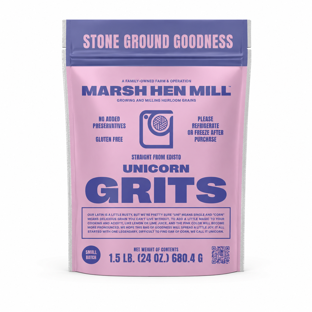 marsh hen mill / unicorn grits 1.5lb (sc)