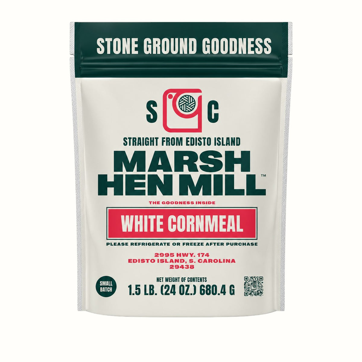 marsh hen mill / white cornmeal 1.5 lb (sc)