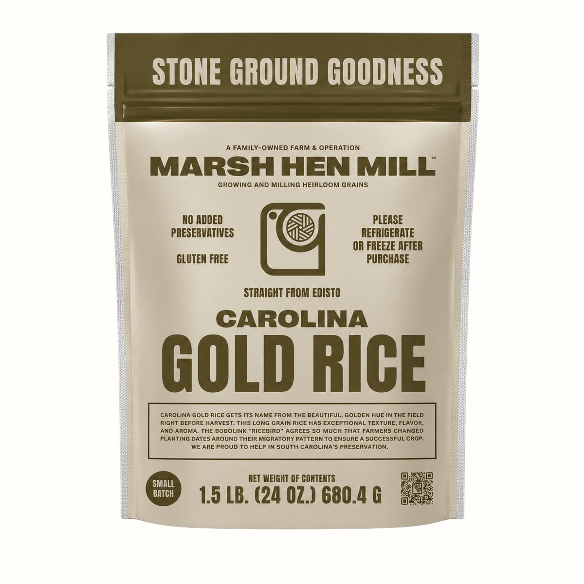 marsh hen mill / carolina gold rice 1.5 lb (sc)
